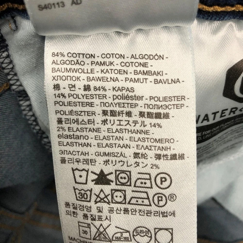 Levis 311 Shaping Skinny Jeans Womens 28 Blue Stretch Denim Premium Mid Rise Day - Picture 7 of 16